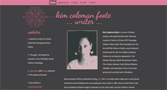 Desktop Screenshot of kimcolemanfoote.com